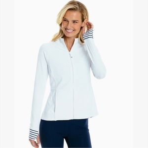 Southern Tide Performance Zip Up “Viviette”. NWT.